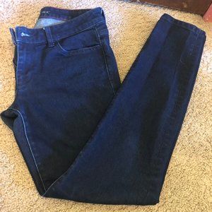 Banana Republic Dark Denim Skinny Jeans Sz 28